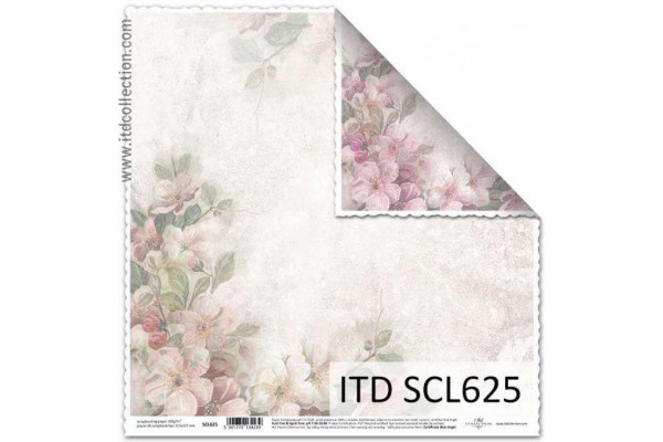 ΧΑΡΤΙ SCRAPBOOKING 315 x 325 mm SCL625