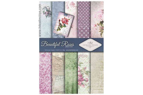 ΧΑΡΤΙ SCRAPBOOKING 5 ΧΑΡΤΙΑ ΔΙΠΛΗΣ& 1 ΦΥΛΛΟ ΜΕ ΕΤΙΚΕΤΕΣ 200g 210x297mm SCRAP008