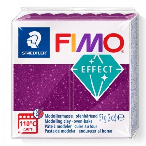 STAEDTLER ΠΗΛΟΣ FIMO EFFECT 8010-602 Galaxy Purple  57g
