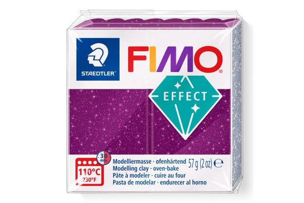 STAEDTLER ΠΗΛΟΣ FIMO EFFECT 8010-602 Galaxy Purple  57g