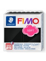 STAEDTLER ΠΗΛΟΣ FIMO SOFT 8020-9 Black 57g