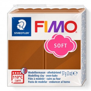 STAEDTLER ΠΗΛΟΣ FIMO SOFT 8020-7 Caramel 57g