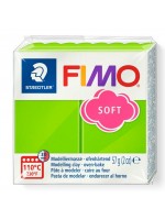 STAEDTLER ΠΗΛΟΣ FIMO SOFT 8020-50 Apple Green 57g