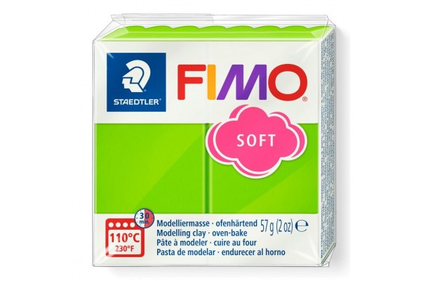 STAEDTLER ΠΗΛΟΣ FIMO SOFT 8020-50 Apple Green 57g