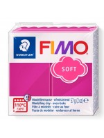 STAEDTLER ΠΗΛΟΣ FIMO SOFT 8020-22 Raspberry 57g