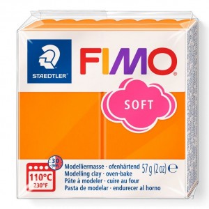 STAEDTLER ΠΗΛΟΣ FIMO SOFT 8020-42 Tangerine 57g