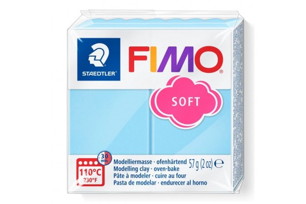 STAEDTLER ΠΗΛΟΣ FIMO SOFT 8020-305 Aqua 57g