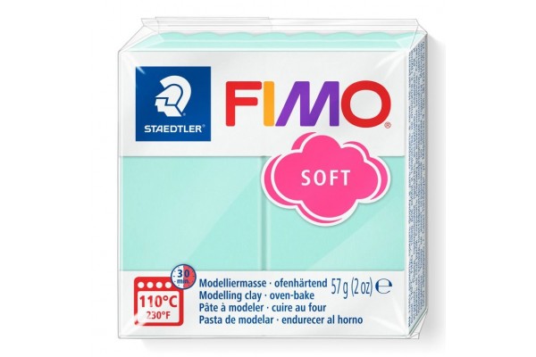 STAEDTLER ΠΗΛΟΣ FIMO SOFT 8020-505 Mint 57g