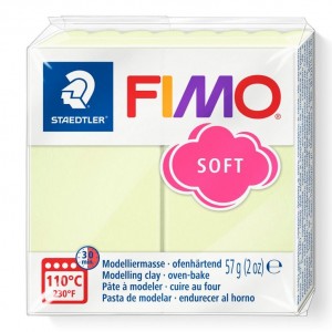 STAEDTLER ΠΗΛΟΣ FIMO SOFT 8020-105 Vanilla 57g