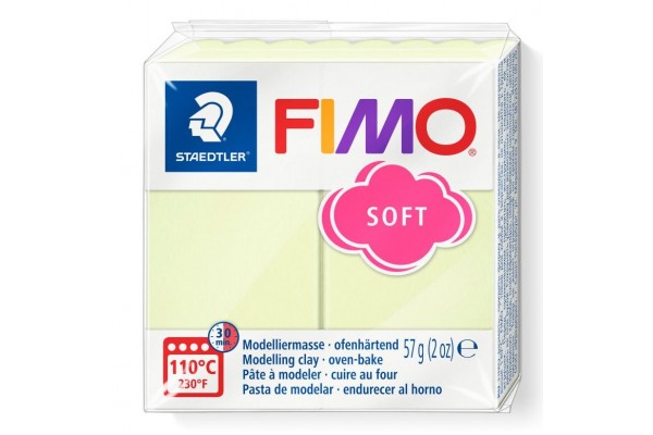 STAEDTLER ΠΗΛΟΣ FIMO SOFT 8020-105 Vanilla 57g