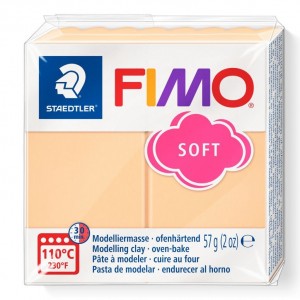 STAEDTLER ΠΗΛΟΣ FIMO SOFT 8020-405 Peach 57g