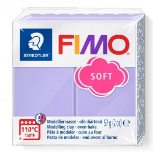 STAEDTLER ΠΗΛΟΣ FIMO SOFT 8020-605 Lilac 57g