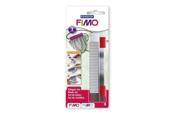 ΣΕΤ ΛΑΜΕΣ ΜΑΧΑΙΡΙΑ 3ΤΕΜ FIMO 8700 04