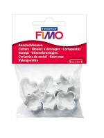 ΣΕΤ ΚΑΛΟΥΠΙΑ ΜΕΤΑΛΛΙΚΑ 2-3CM 6ΤΕΜ FIMO