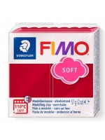STAEDTLER ΠΗΛΟΣ FIMO SOFT 8020-26 Cherry Red 57g