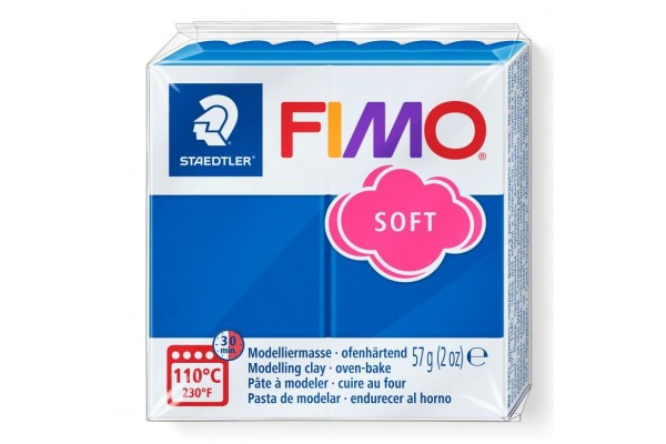 STAEDTLER ΠΗΛΟΣ FIMO SOFT 8020-37 Pacific Blue 57g