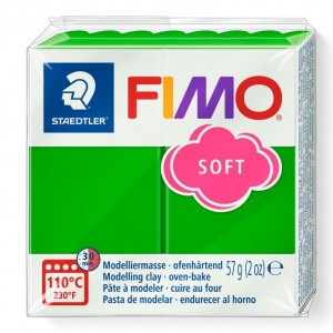 STAEDTLER ΠΗΛΟΣ FIMO SOFT 8020-53 Tropical green 57g