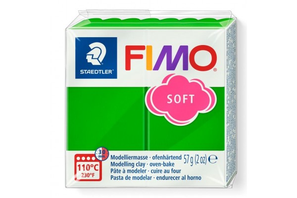 STAEDTLER ΠΗΛΟΣ FIMO SOFT 8020-53 Tropical green 57g