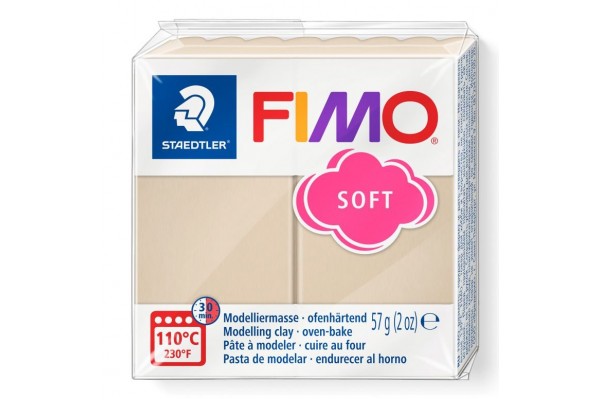 STAEDTLER ΠΗΛΟΣ FIMO SOFT 8020-70 Sahara 57g