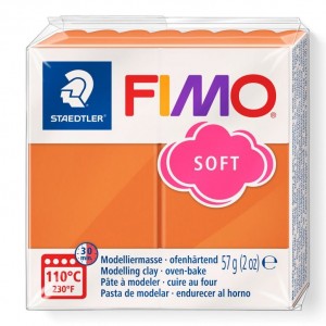 STAEDTLER ΠΗΛΟΣ FIMO SOFT 8020-76 Cognac 57g