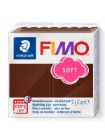 STAEDTLER ΠΗΛΟΣ FIMO SOFT 8020-75 Chocolate 57g