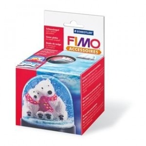 FIMO ΧΙΟΝΟΜΠΑΛΑ ΔΙΑΦΑΝΗ ΣΤΡΟΓΓΥΛΗ 86x75mm FIMO ΧΙΟΝΟΜΠΑΛΑ ΔΙΑΦΑΝΗ ΣΤΡΟΓΓΥΛΗ 86x75mm