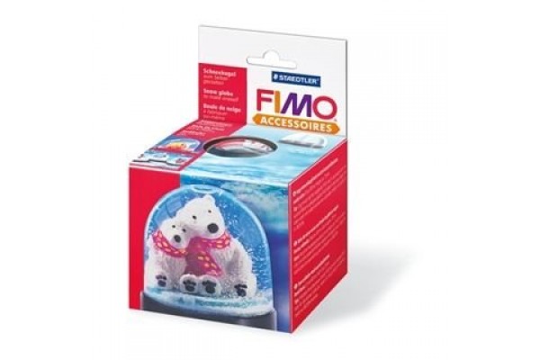 FIMO ΧΙΟΝΟΜΠΑΛΑ ΔΙΑΦΑΝΗ ΣΤΡΟΓΓΥΛΗ 86x75mm