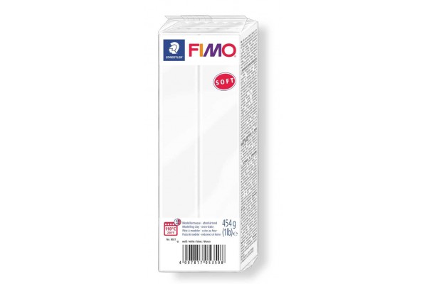 STAEDTLER ΠΗΛΟΣ FIMO SOFT 8021-0 White 454g