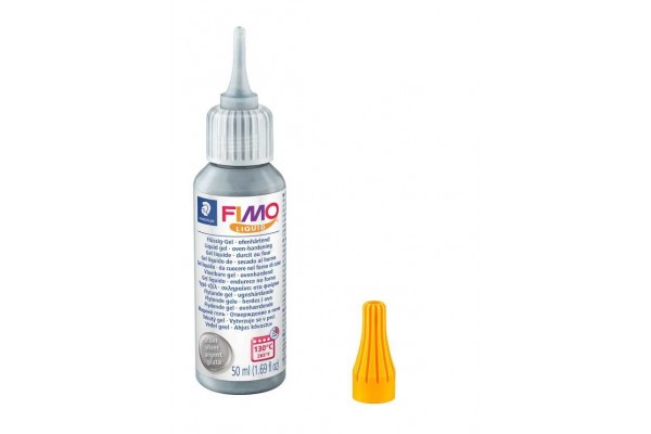 ΥΓΡΟ GEL LIQUID FIMO Silver 50ML