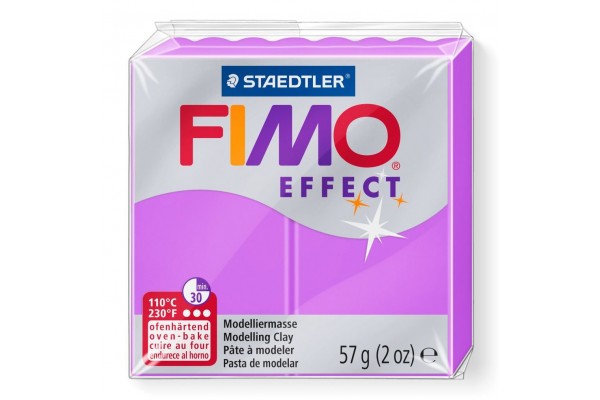 STAEDTLER ΠΗΛΟΣ FIMO EFFECT 8010-601 Neon Purple 57g