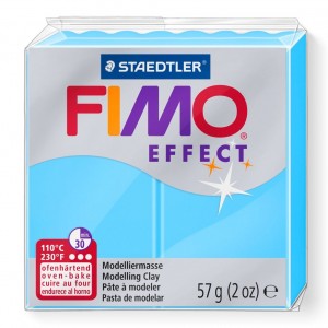 STAEDTLER ΠΗΛΟΣ FIMO EFFECT 8010-301 Neon Blue 57g