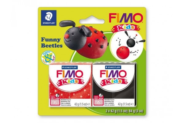 ΣΕΤ FIMO KIDS Funny Beetles