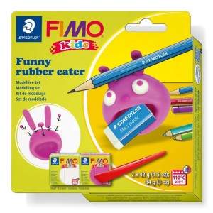 ΣΕΤ FIMO KIDS Funny Rubber Eater