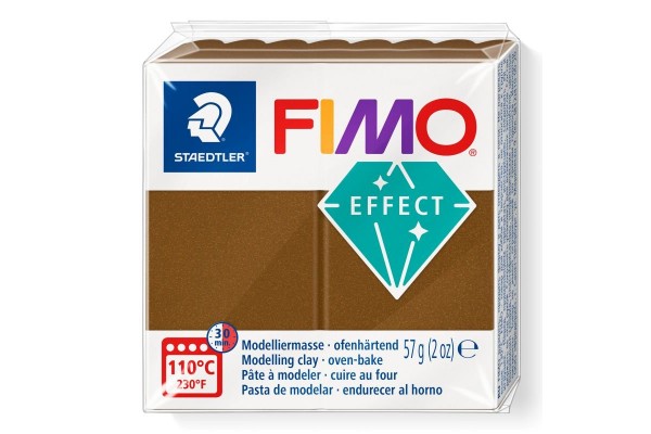 STAEDTLER ΠΗΛΟΣ FIMO EFFECT 8010-71 Metallic Antique Bronze 57g