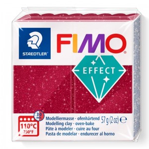 STAEDTLER ΠΗΛΟΣ FIMO EFFECT 8010-202 Galaxy Red 57g