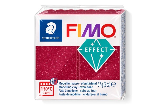 STAEDTLER ΠΗΛΟΣ FIMO EFFECT 8010-202 Galaxy Red 57g