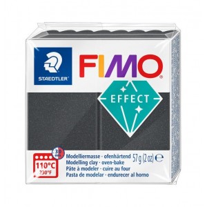 STAEDTLER ΠΗΛΟΣ FIMO EFFECT 8010-91 Metallic Steel Grey 57g STAEDTLER ΠΗΛΟΣ FIMO EFFECT 8010-91 Metallic Steel Grey 57g