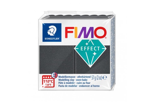 STAEDTLER ΠΗΛΟΣ FIMO EFFECT 8010-91 Metallic Steel Grey 57g