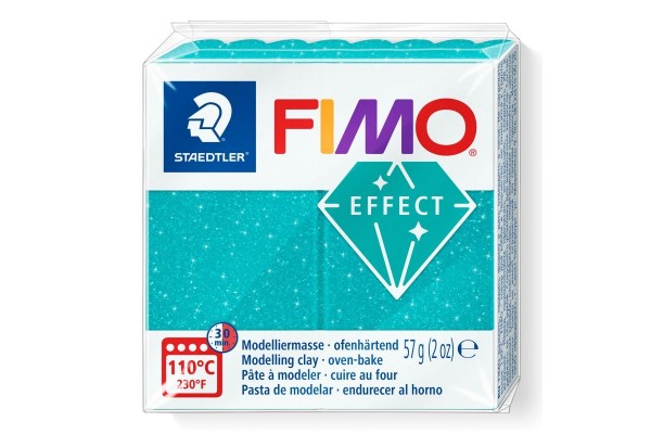 STAEDTLER ΠΗΛΟΣ FIMO EFFECT 8010-392 Galaxy Turquoise 57g