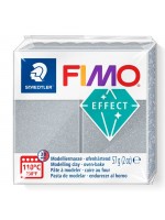 STAEDTLER ΠΗΛΟΣ FIMO EFFECT 8010-81 Metallic Silver 57g