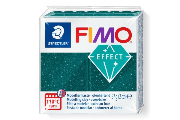 STAEDTLER ΠΗΛΟΣ FIMO ΕFFECT 8010-562 Galaxy Green 57g