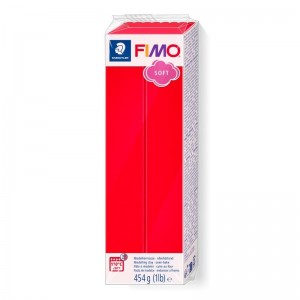 STAEDTLER ΠΗΛΟΣ FIMO SOFT 8021-24 Indian Red 454g