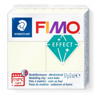 STAEDTLER ΠΗΛΟΣ FIMO EFFECT 8010-041 Noctilucent (ΦΩΣΦΟΡΟΥΧΟ) 57g
