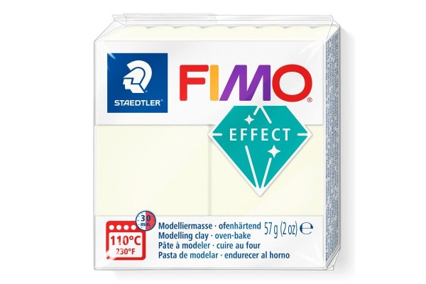 STAEDTLER ΠΗΛΟΣ FIMO EFFECT 8010-041 Noctilucent (ΦΩΣΦΟΡΟΥΧΟ) 57g