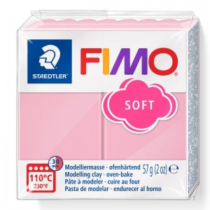 STAEDTLER ΠΗΛΟΣ FIMO SOFT 8020-T21 Strawberry Cream 57gr