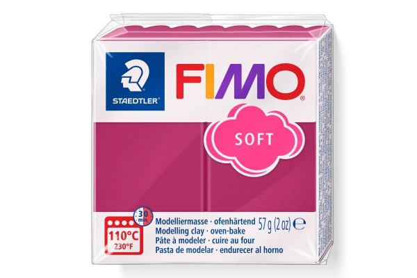 STAEDTLER ΠΗΛΟΣ FIMO SOFT 8020-T23 Frozen Berry 57gr