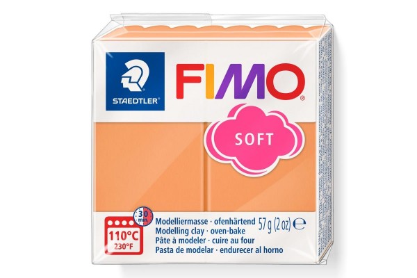 STAEDTLER ΠΗΛΟΣ FIMO SOFT 8020-T41 Papaya Sorbet 57g