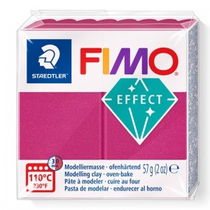 STAEDTLER ΠΗΛΟΣ FIMO EFFECT 8010-21 Metallic Bordeaux 57g