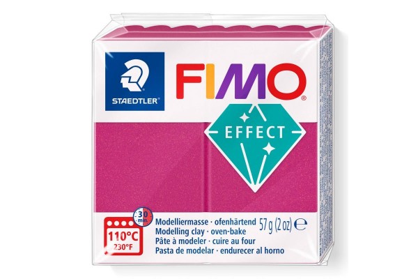 STAEDTLER ΠΗΛΟΣ FIMO EFFECT 8010-21 Metallic Bordeaux 57g