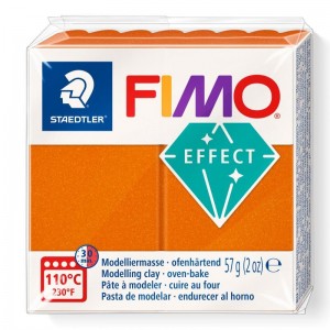 STAEDTLER ΠΗΛΟΣ FIMO EFFECT 8010-41  Metallic Orange 57g